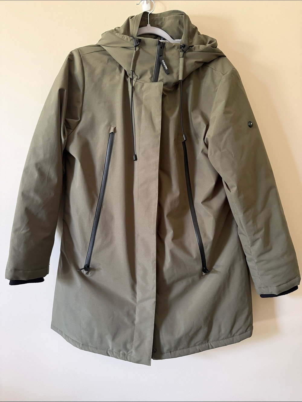 Olive Hooded Waterproof Expedition Jacket